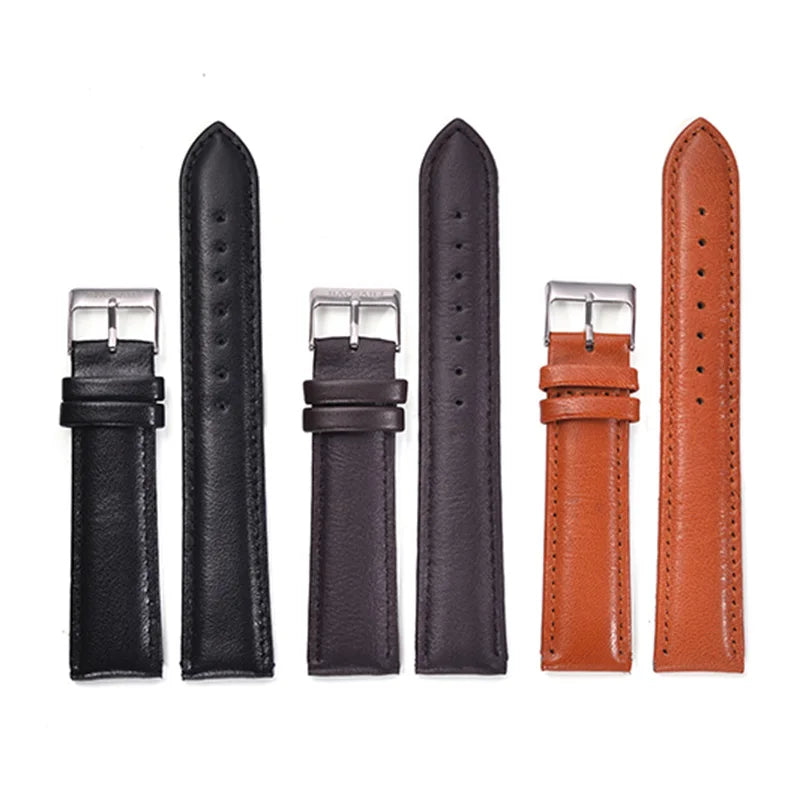 Fashion Women's Quartz Watch with Leather Strap - Elegant Casual Wristwatch