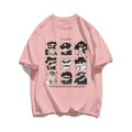 Summer Cartoon Print T-Shirt for Women and Men - Cotton Casual Top