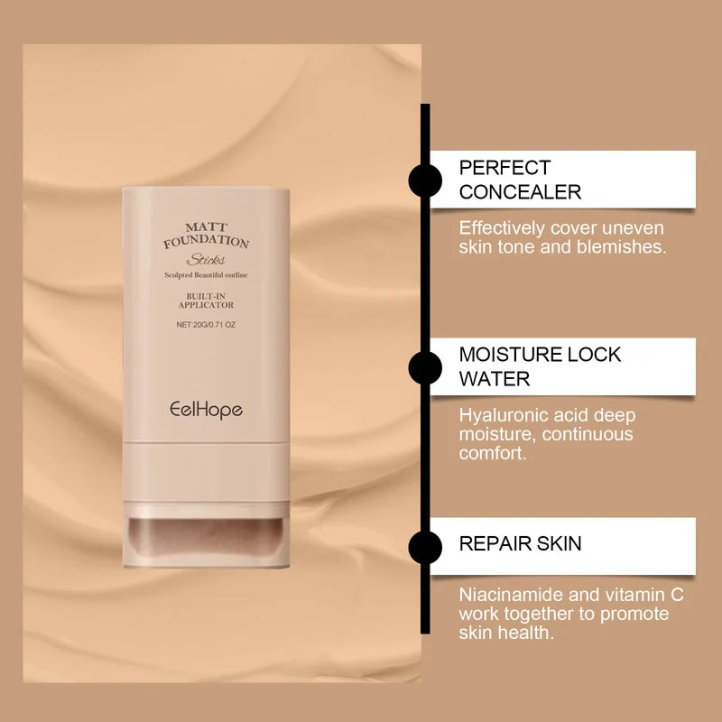 Long-Lasting Waterproof Concealer Foundation Cream for Flawless Skin