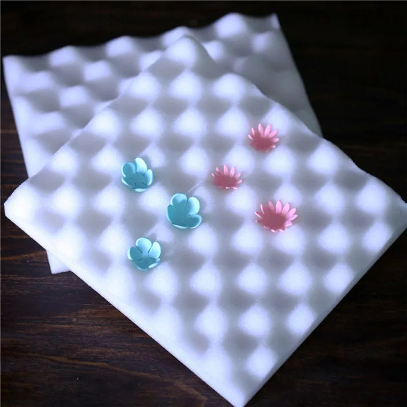 2Pcs Cake Drying Pads Foam Sponge Mats for Fondant & Sugar Flower Shaping