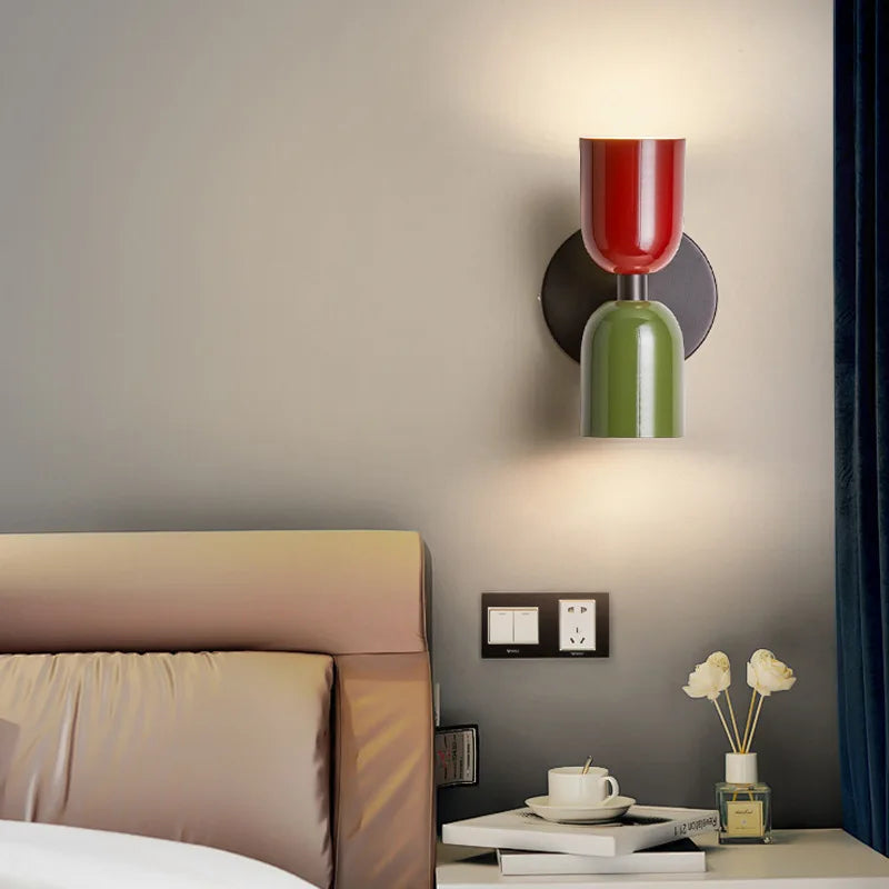 Nordic Wall Lamp LED Sconce for Bedroom Living Room Minimalist Indoor Lighting