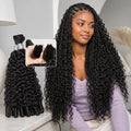 15A Human Braiding Hair Bulk for Boho & Spiral Braid Extensions - Unprocessed Virgin Hair