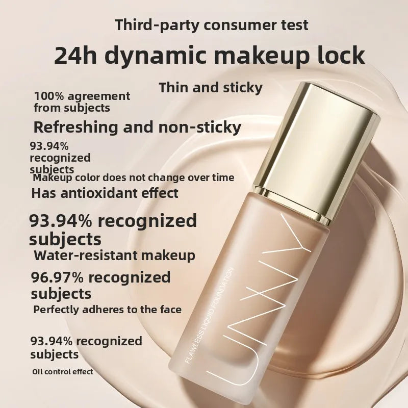 Long Lasting Foundation & BB Cream - Transfer-Proof, Buildable Coverage for All Skin Types 30g