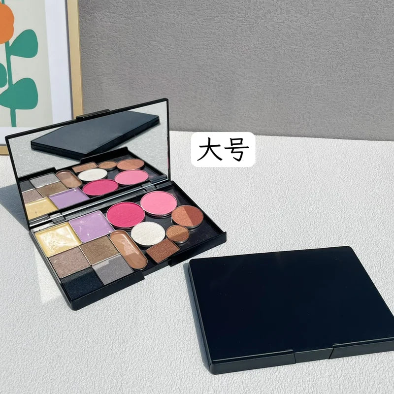 Magnetic Refillable Makeup Palette with Mirror for Eyeshadow Blush and Powder