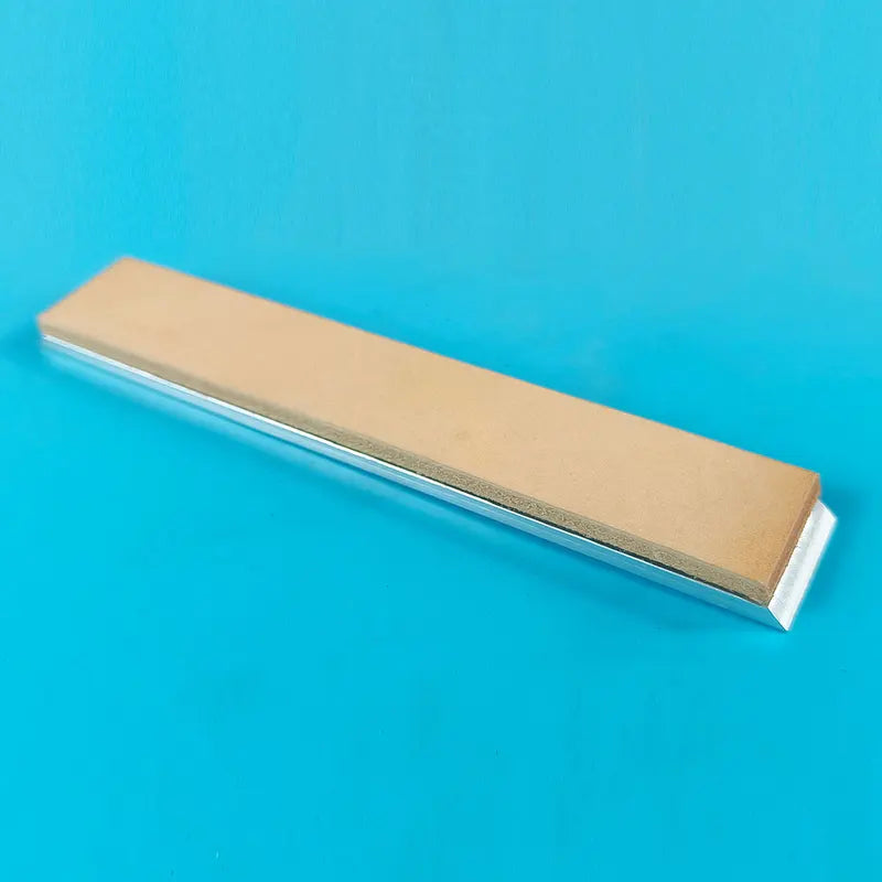 Knife Sharpening Tool with Leather Honing Strop, 6 Inch, Eco-Friendly, Multiple Colors