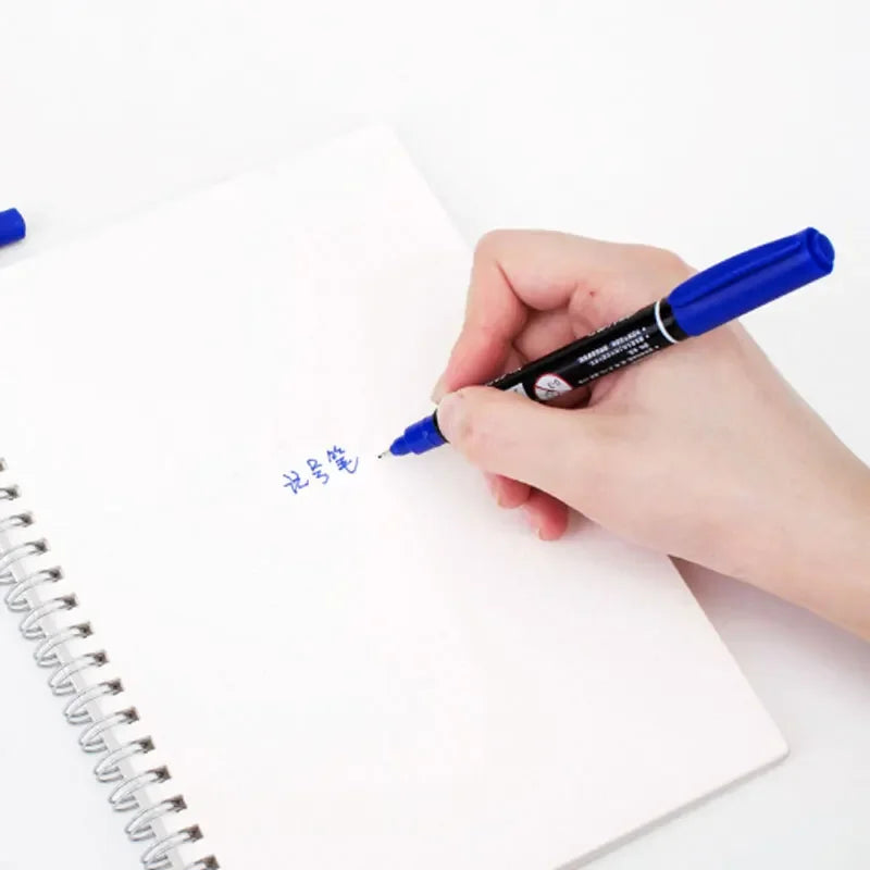 9pcs Waterproof Permanent Paint Marker Pen Set Oil-Based Quick Dry Stationery