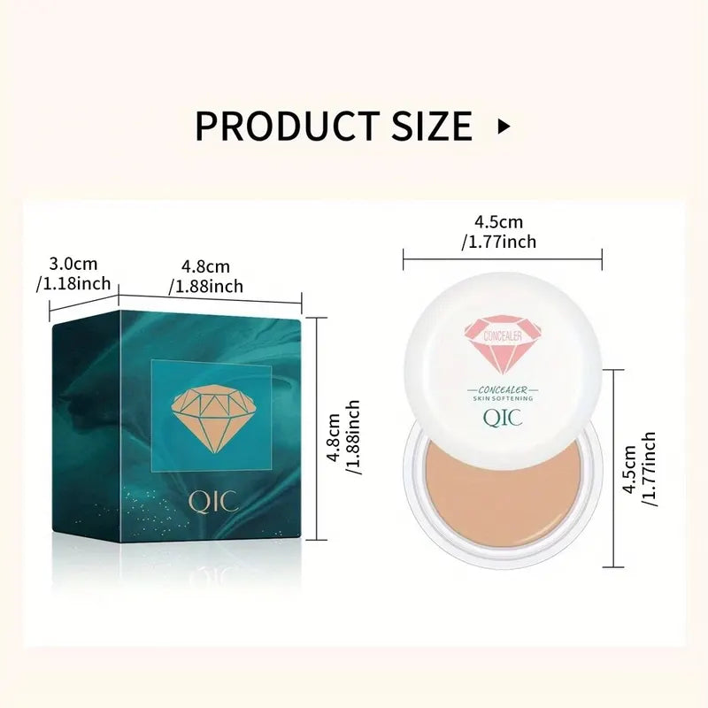 High Coverage Waterproof Face Concealer BB Cream for Flawless Makeup Base