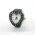 Women’s Fashion Diamond Dial Finger Watch - Small Cute Stylish Timepiece