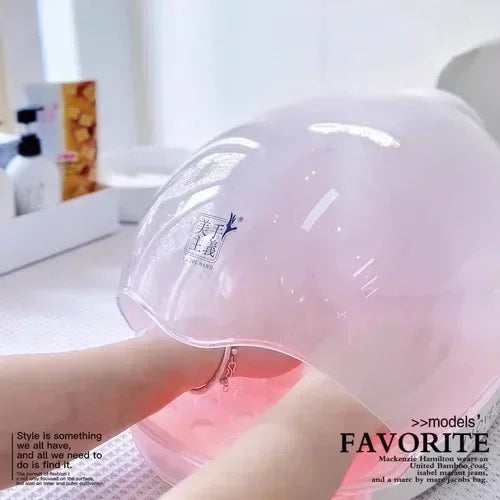Nail Enhancement Capsules with Red Light Regeneration Treatment