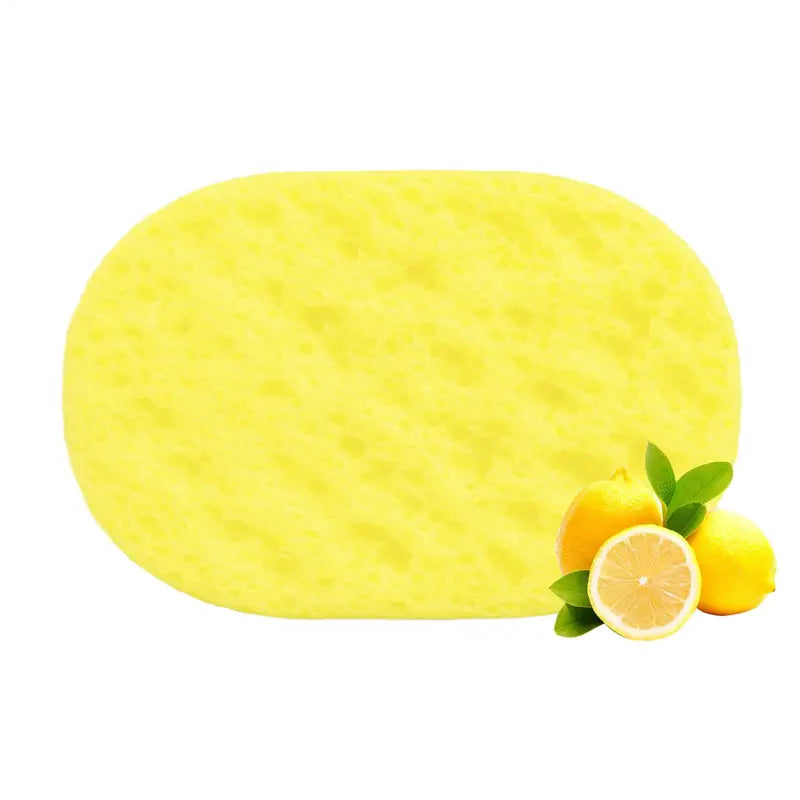 Reusable Soft Body Sponge for Showering & Spa - Gentle Exfoliation, Quick Foam, Travel Friendly