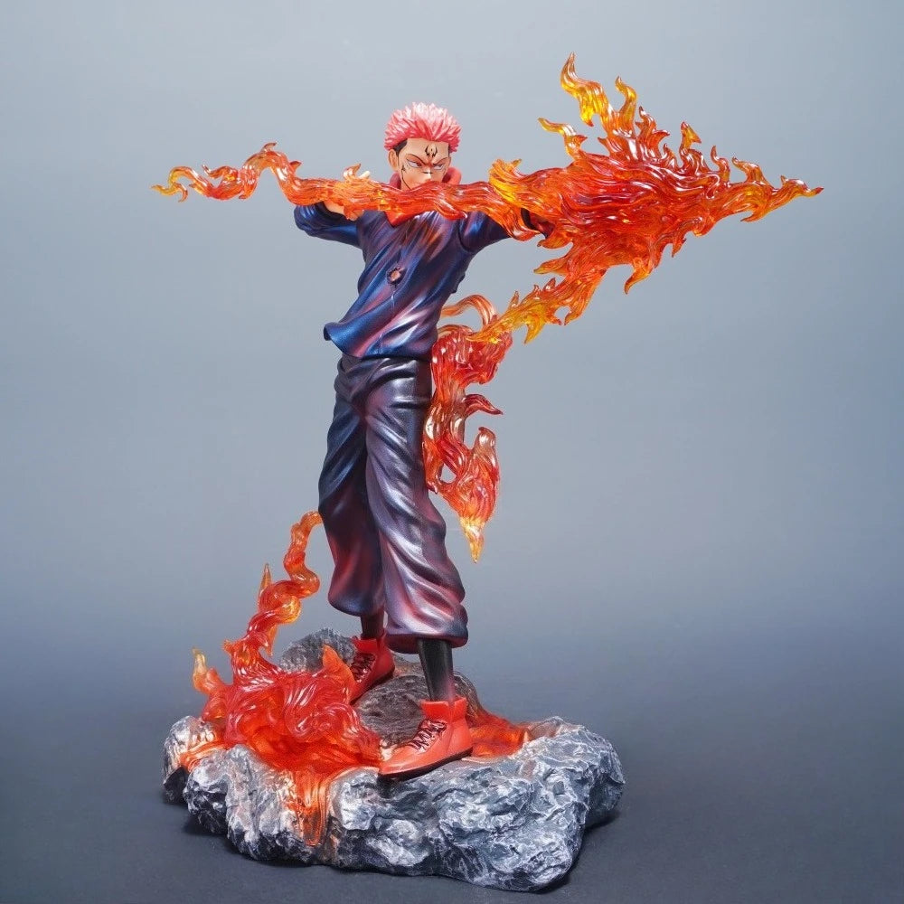 30cm Anime Jujutsu Kaisen Sukuna Action Figure PVC Statue Collectible Toy