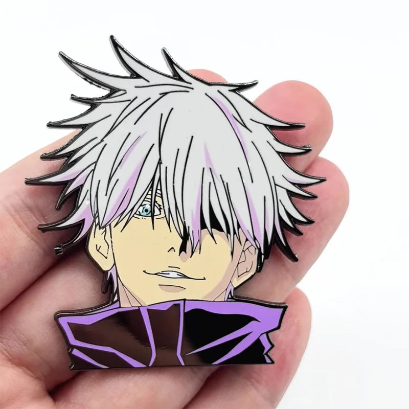 Anime Manga Enamel Pin Brooch for Women Backpack Lapel Badge Gift