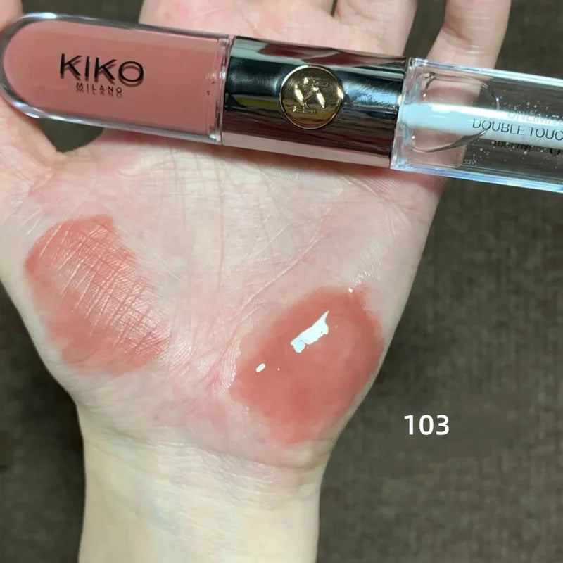 Long Lasting Lip Gloss 16H Waterproof & Kiss-Proof Nude Lip Makeup