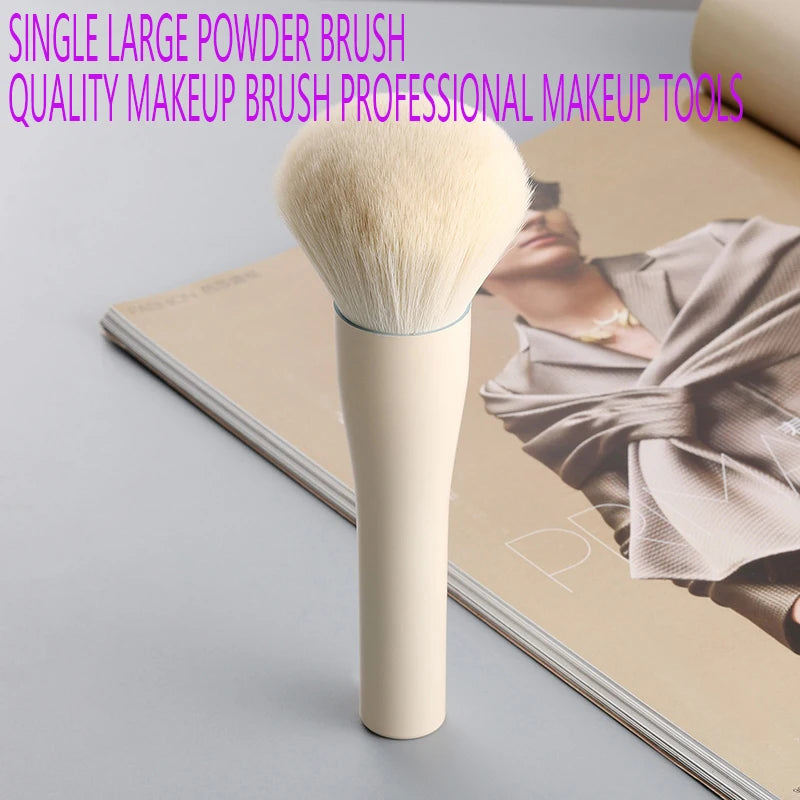 Large Powder Brush for Makeup - Soft Synthetic Bristles, Full Face Coverage