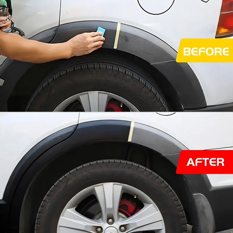 Car Tire Shine & Protection Wax - Long-Lasting Gloss & Anti-Aging Coating