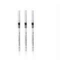Fast Drying Matte White Eyeliner Pencil Waterproof Long Lasting Eye Makeup Tool Set