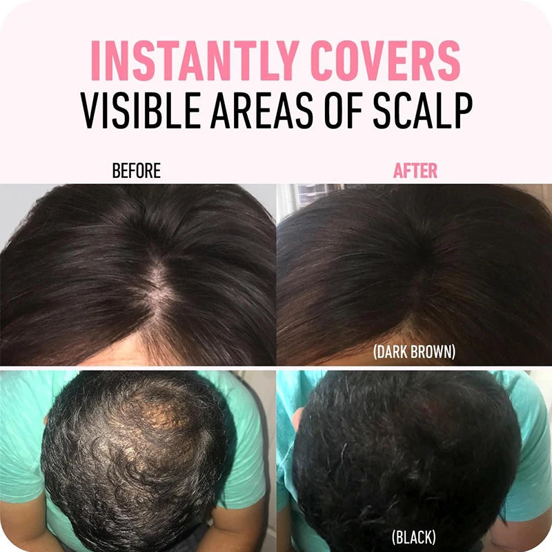Hairline Shadow Powder for Concealing Hair Roots Waterproof Hair Filler & Cover