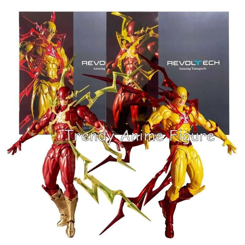 Movable Action Figure 17cm Flash Yamaguchi Toy Collection - Blue & Red Variants