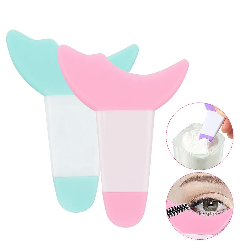 Silicone Makeup Tool Set for Eyeliner Lipstick Face Mask Applicator Reusable