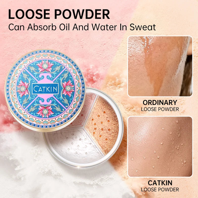 Loose Setting Powder for Oil Control & Poreless Finish - Suitable for All Skin Tones