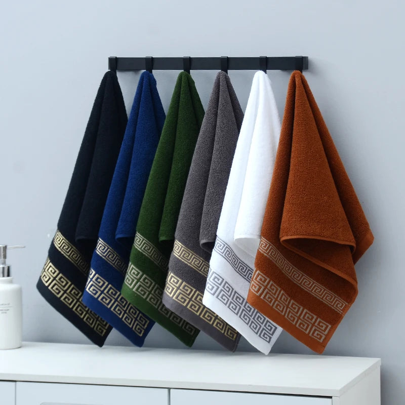 Luxury Cotton Bath Towels Set - Soft, Absorbent Hotel Quality Towels