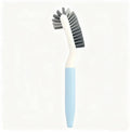 Long Handle Double Head Shoe Brush with Soft & Hard Bristles 360° Cleaning