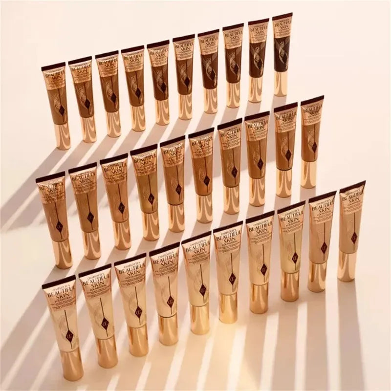 Hydrating Foundation with Hyaluronic Acid - Portable Liquid Makeup, Multiple Shades