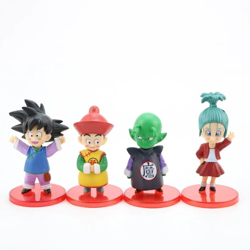 13Pcs Action Figures Set - Super Saiyan Goku Vegeta Mini Collectible Toys