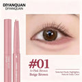 Korean 2-in-1 Eye Contour Pen & Highlighter for Bright, Enlarged Eyes - Waterproof & Smudgeproof