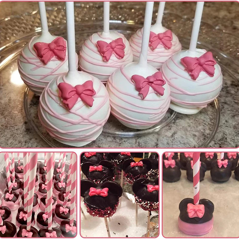 Mini Silicone Bowknot Fondant Molds for Cake Decorating Candy Chocolate