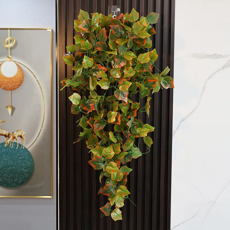 Artificial Maple Leaf Wall Hanging - Fall Decor for Wedding, Halloween, Christmas, Home