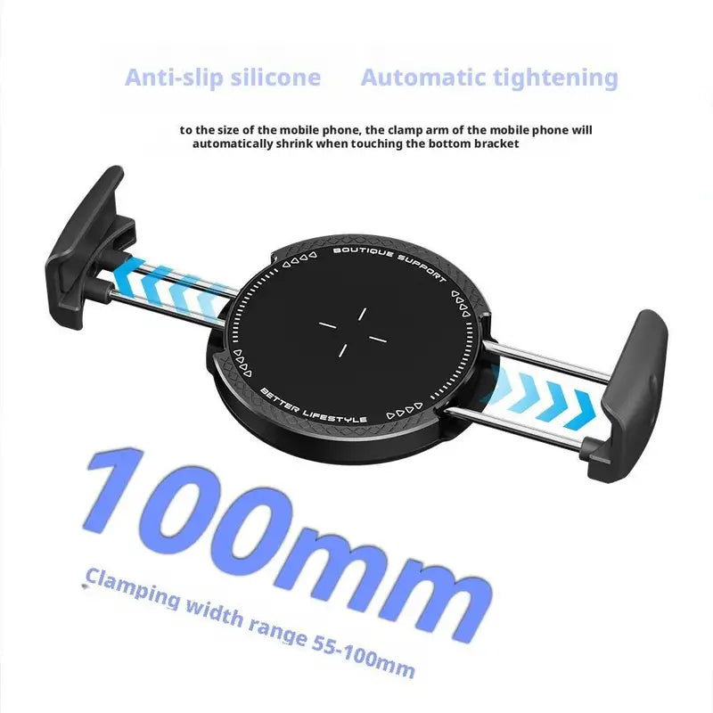 Magnetic Car Phone Holder Mount for iPhone Samsung - Universal Strong Clamp
