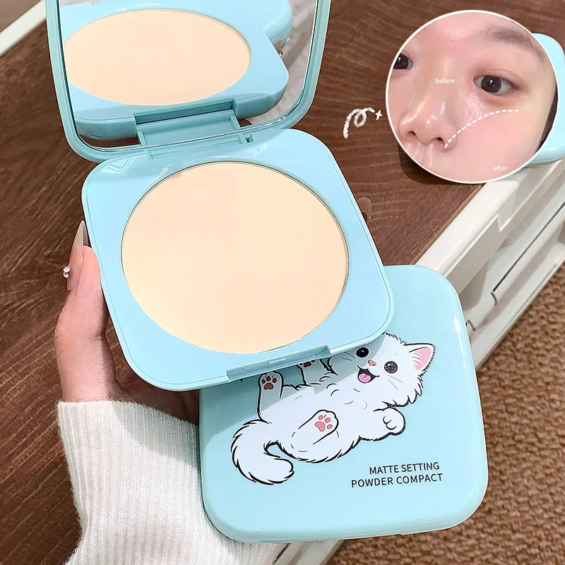 Long Lasting Oil Control Setting Powder with Waterproof & Matte Finish