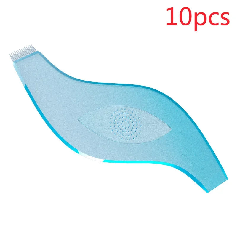 10 Pcs Reusable Eyelash Brush Comb Set for Lifting and Perming - Eyelash Extension Tools