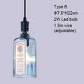 Industrial Loft Pendant Lights for Restaurants & Bars - Glass Hanging Lamps