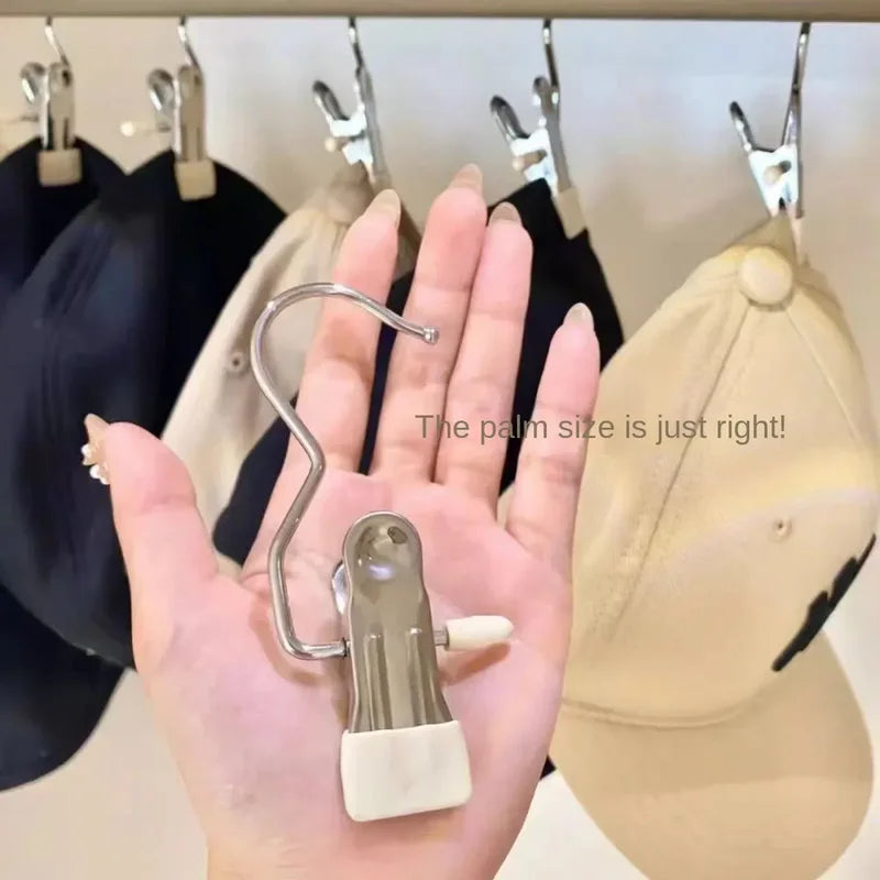 Multifunctional Clothes Pegs Clip Laundry Tongs Pants Hanger Storage Hook