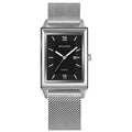 Men's Luxury Ultra-Thin Quartz Sports Watch with Stainless Steel Mesh Band