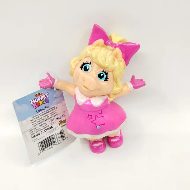 Life-Like Squeezing Muppet Babies PVC Figures - Soft Cute Toy Set