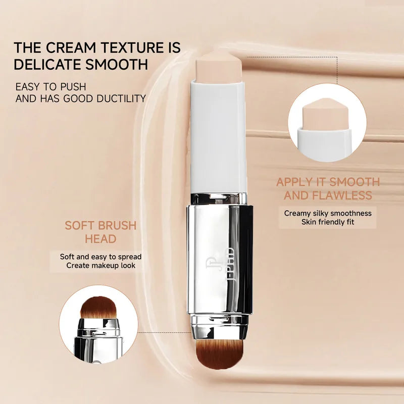 2-in-1 Foundation Stick with Long-Lasting Coverage and Natural Finish