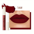 24 Colors Matte Lip Gloss Set Long-Lasting Smudge-Proof Lip Stain for Valentines Mardi Gras