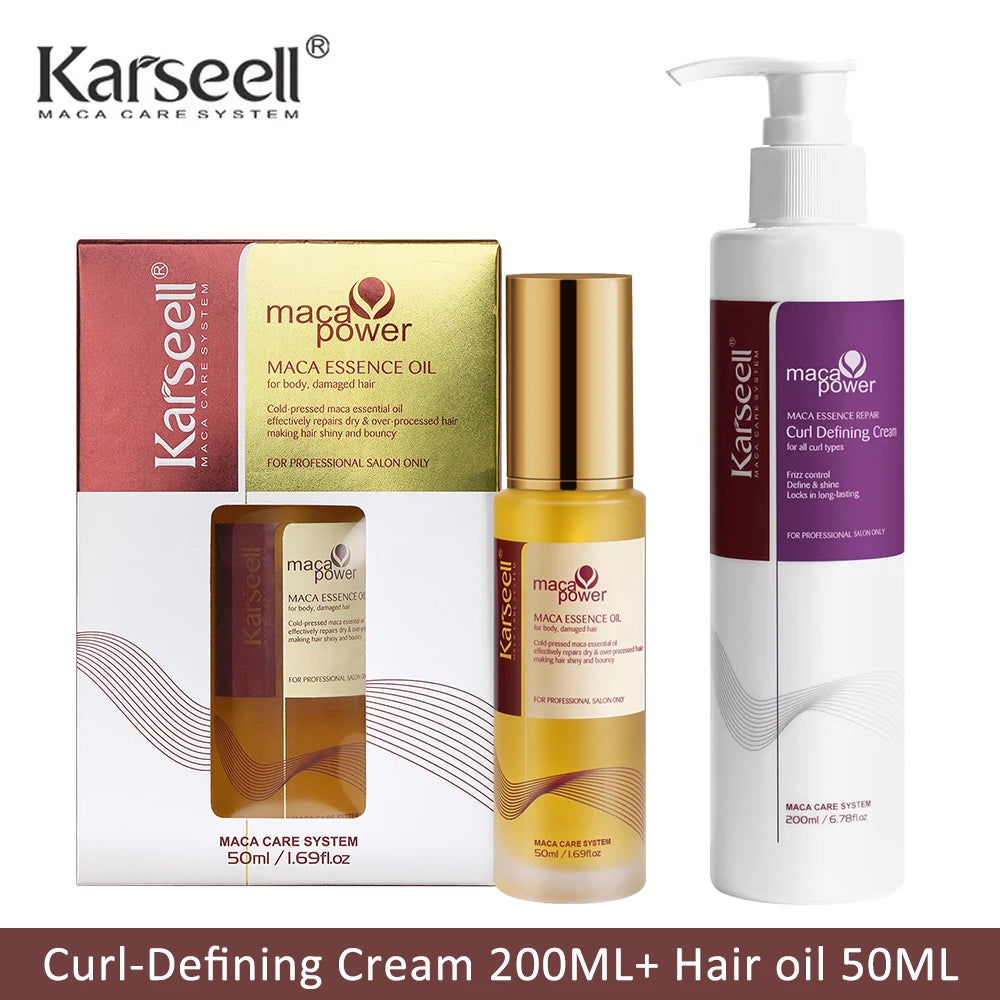 Karseell Volume Shampoo & Conditioner Set with Argan Oil for Hair Care