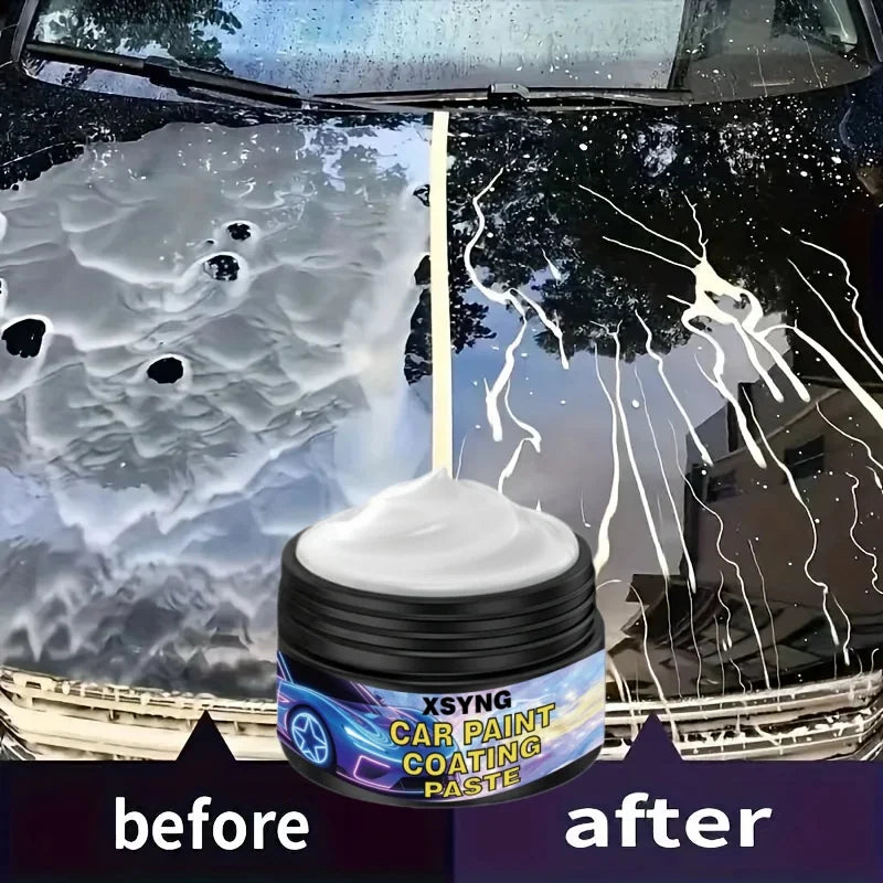 Car Wax Kit for Scratch Removal & Paint Protection - Gloss & Hydrophobic Coating