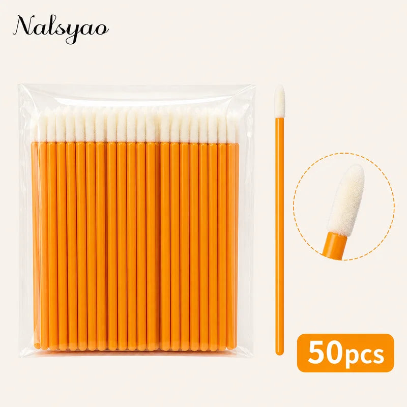 Wholesale 500pcs Disposable Lipstick Lip Brush Applicators Makeup Tools