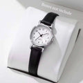 Fashion Women’s Leather Strap Quartz Watch Small Dial Multiple Colors