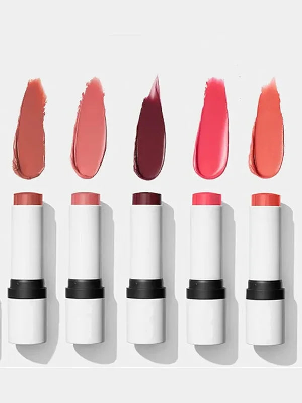 Multi-Color Private Label Blush Cream Stick & Powder Foundation 2-in-1 Waterproof Makeup Set