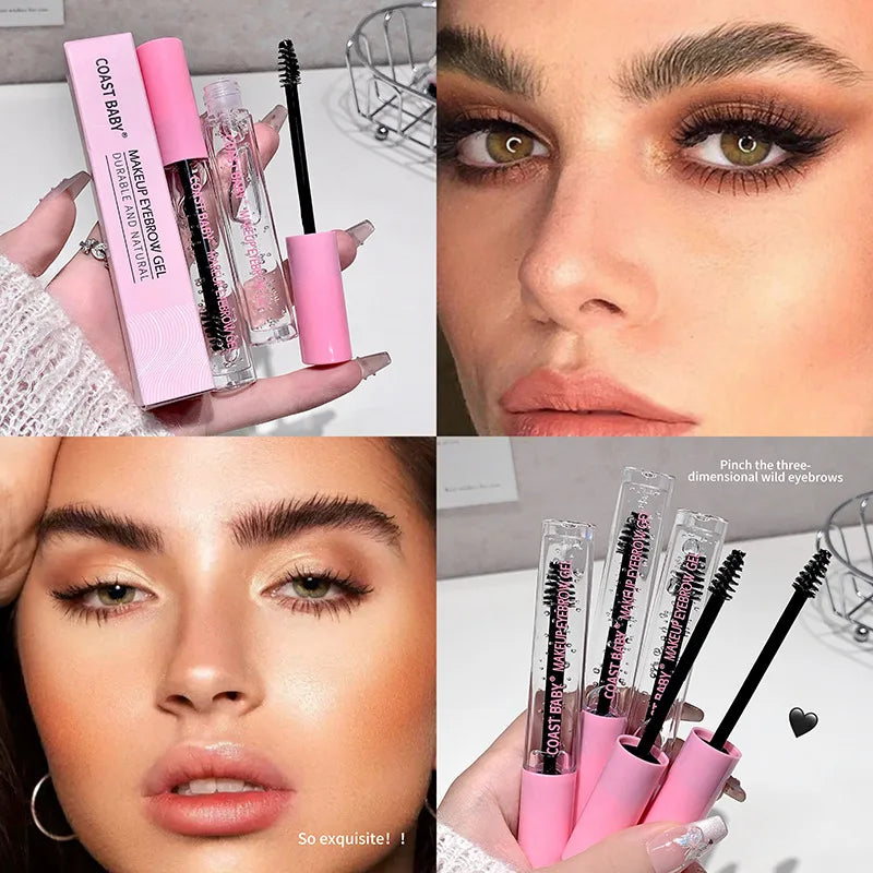 Waterproof Transparent Gel Eyebrow Styling Cream - Long Lasting, Natural Look
