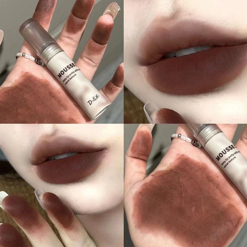 Long Lasting Matte Lipstick Waterproof Liquid Lipstick Nude Purple Punk Shades