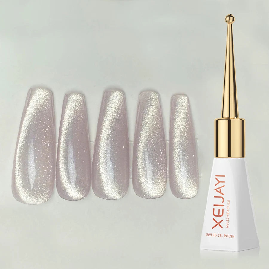 Magnetic Cat Eye Nail Powder - Chili Peppers Metallic Nail Art Glitter 10ml