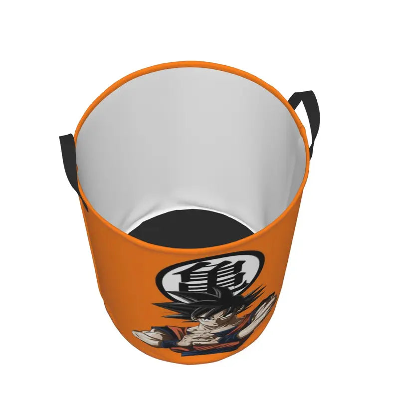 Dragon Ball Goku Laundry Hamper Toy Organizer Large Storage Basket Anime Kids