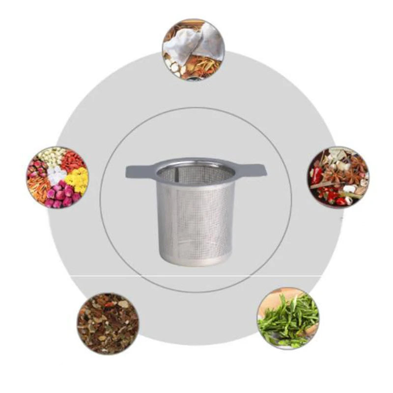 Stainless Steel Tea Infuser & Coffee Filter Ball - Reusable Fine Mesh Strainer